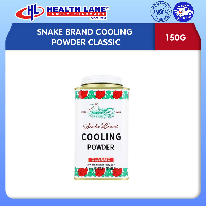 SNAKE BRAND COOLING POWDER CLASSIC 150G